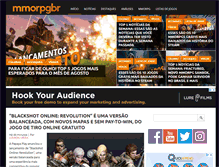 Tablet Screenshot of mmorpgbr.com.br